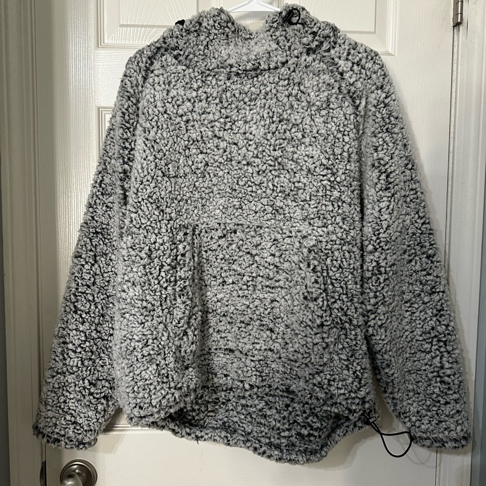 Victoria Secret Pink Sherpa Hoodie - Size Large